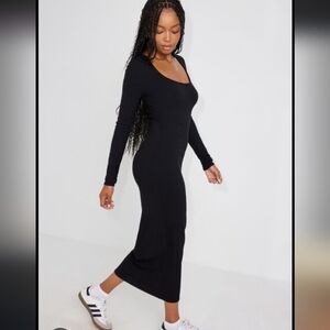 Garage | Dresses | Garage Black Stassi Long Sleeve Bodycon Dress | Poshmark